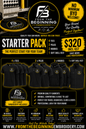 Starter Pack Left chest Embroidery