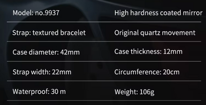 Men Watches Luxury OLEVS 9937OEM Red