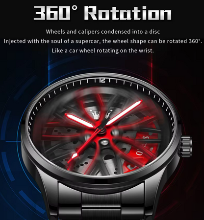 Men Watches Luxury OLEVS 9937OEM Red